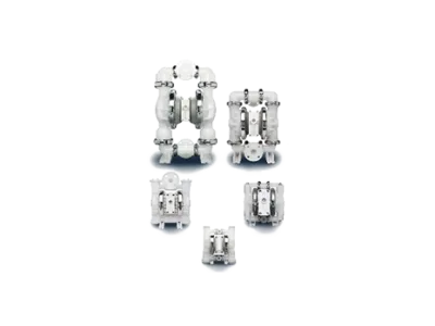 Pompes Pneumatiques à double membrane série plastique à colliers Wilden
